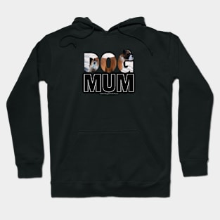 DOG MUM - boxer dog oil painting word art Hoodie